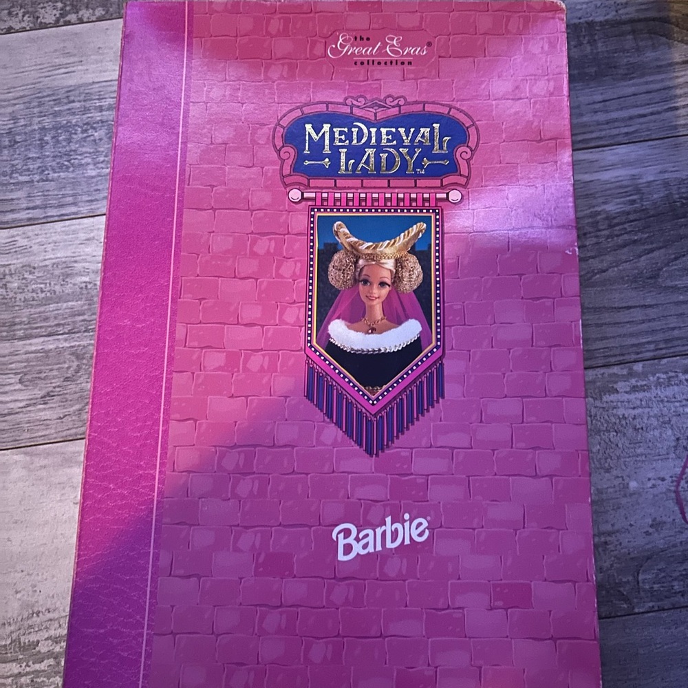 Barbie Medieval Lady Doll in Pink Box